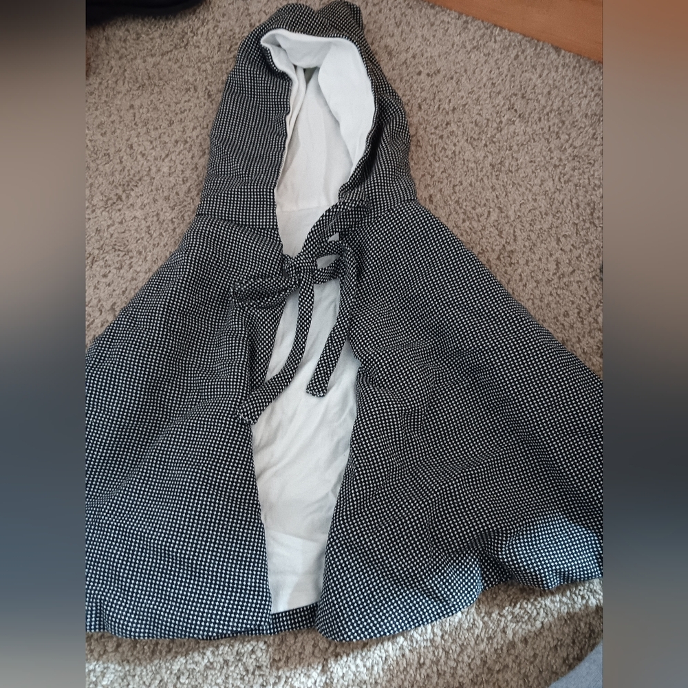 Girls Hooded Poncho